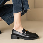 Damen Mokassins mit modischem Schnallen-Detail und komfortabler Sohle R&B