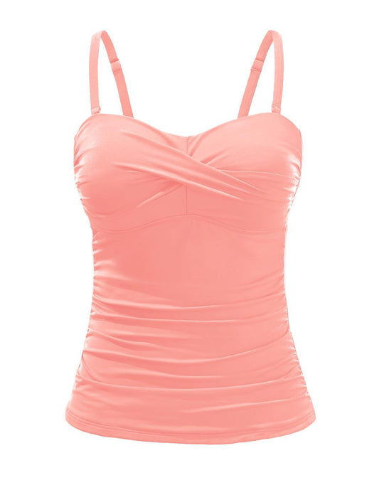 Damen Tankini mit raffiniertem Wickeldesign R&B