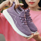 Damen Sportliche Sneakers mit atmungsaktive Netzkonstruktion und dämpfender Sohle R&B