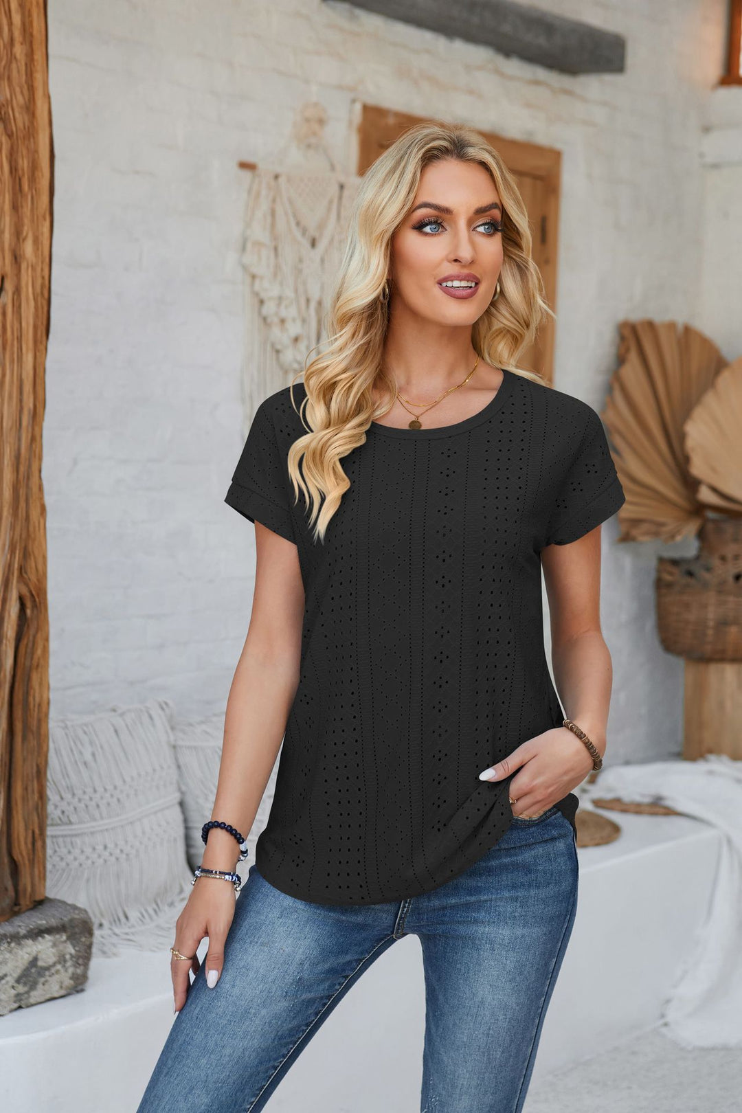 Damen Freizeit T-Shirt R&B