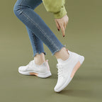 Damen Atmungsaktive Freizeit-Sneaker mit elastischem Einstieg und rutschfester Sohle R&B