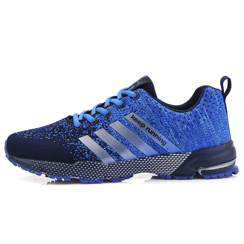 Damen Sportliche Laufschuhe mit atmungsaktiver Mesh-Oberfläche und dämpfender Zwischensohle R&B