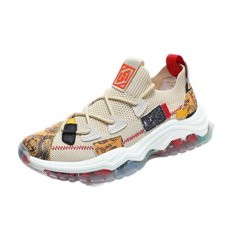 Damen Sportliche Multicolor Sneakers mit innovativer Luftpolster-Technologie R&B