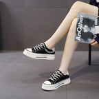 Damen Sneaker mit hoher Plateausohle und atmungsaktivem Obermaterial R&B