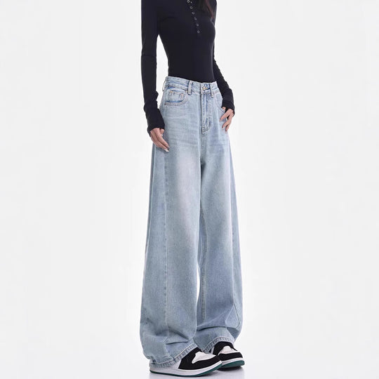 Damen Weite Jeanshose R&B