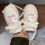 Damen Modische Sneakers mit charakteristischem Hello Kitty Design R&B