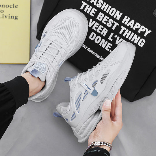 Damen Sportliche Leichtgewicht Sneakers mit atmungsaktivem Mesh-Obermaterial und dämpfender Sohle R&B