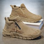 Damen Sportliche Stiefel mit elastischem Einstieg und rutschfester Sohle