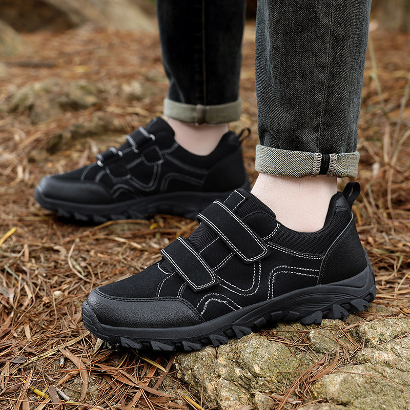 Damen Outdoor-Sneaker mit verstellbarem Klettverschluss und rutschfester Sohle