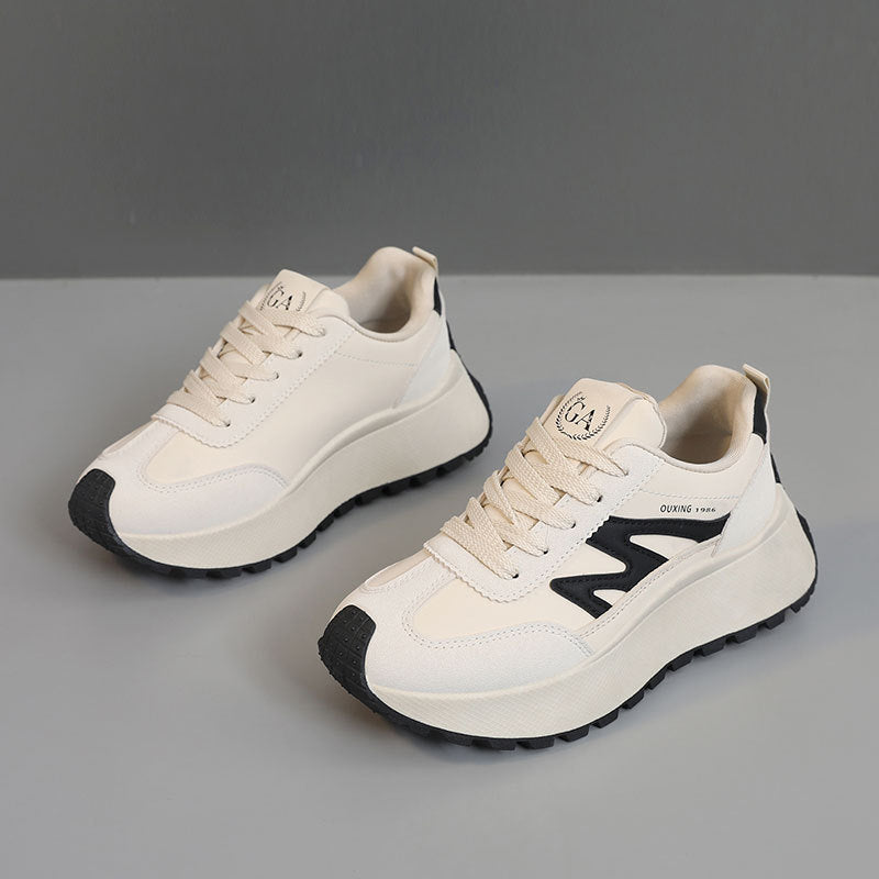 Damen modische Sneakers mit strapazierfähiger Laufsohle und gepolstertem Innenfutter R&B