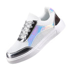 Damen Modische Sneakers mit reflektierendem Obermaterial