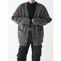 Herren Grobstrickjacke mit praktischen Taschen und stylischem Design