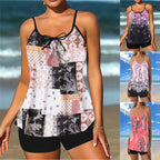 Damen lässiger Strandtop mit Shorts R&B