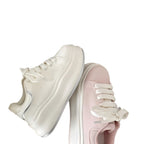 Damen Trendige Plateau-Sneaker mit eleganten Details