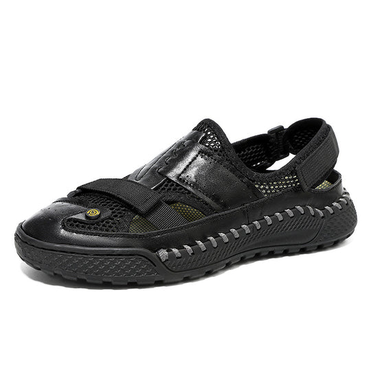 Damen Sportliche Aqua-Sandalen mit atmungsaktiver Obermaterialstruktur und rutschfester Sohle R&B