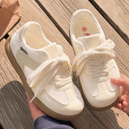 Damen Sportliche Freizeitschuhe mit atmungsaktiven Mesh-Einsätzen