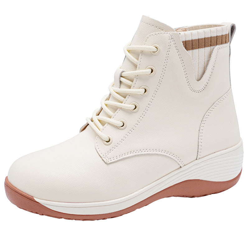 Damen Hohe Schnürstiefel mit flexiblem Tragekomfort und stylischem Design R&B