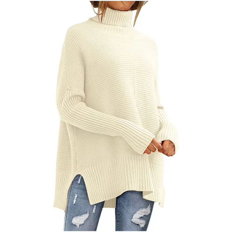 Damen Kuscheliger Rollkragenpullover R&B