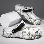 Damen Leichte Sport Clogs mit verstellbarem Riemen R&B