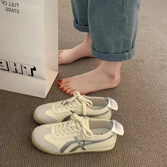 Damen Sportliche Sneakers mit reflektierendem Obermaterial und atmungsaktiver Sohle R&B