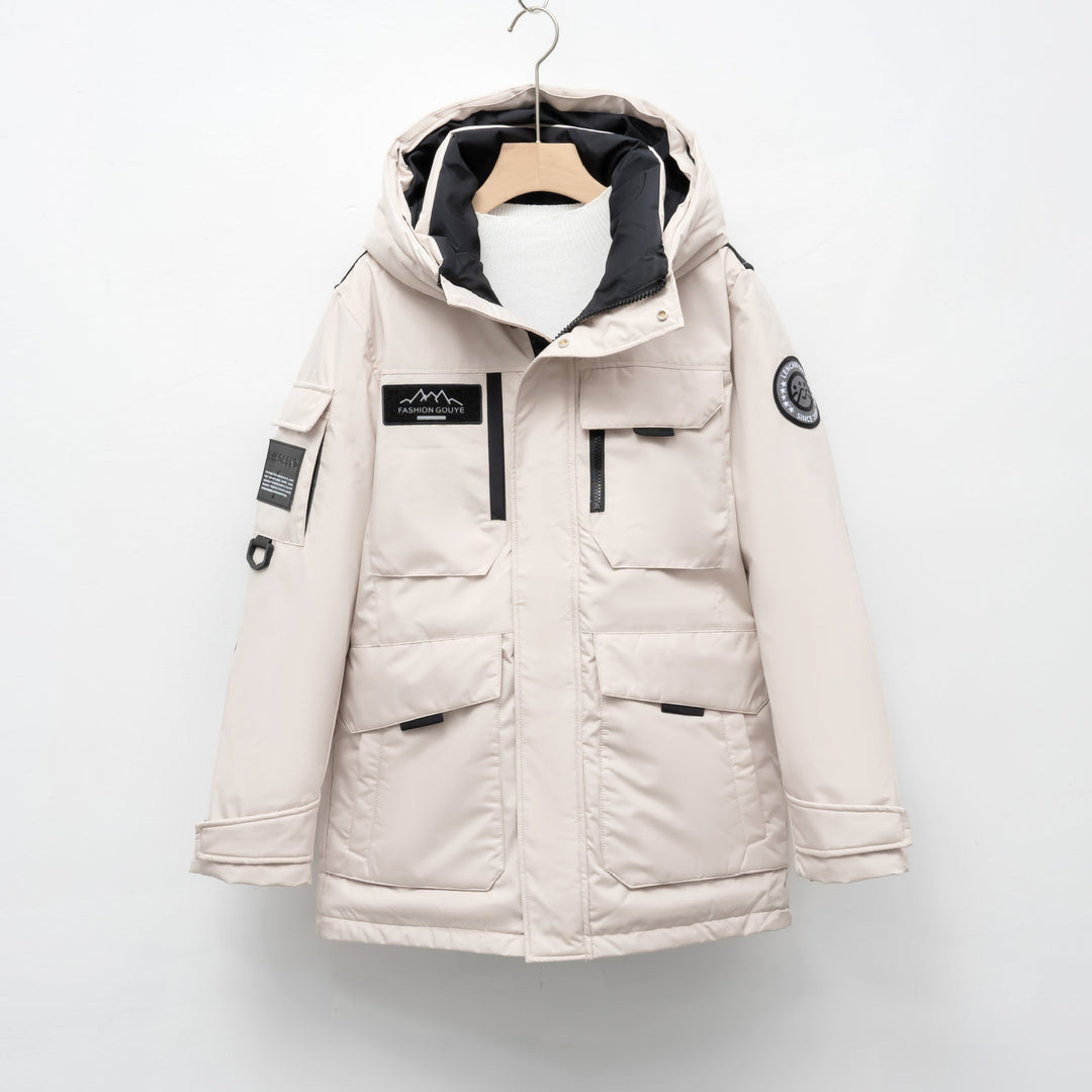 Damen Winterparka mit praktischen Taschen und verstellbarem Kapuzensystem R&B