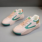Damen Sportliche Sneaker mit atmungsaktivem Obermaterial und flexibler Sohle R&B
