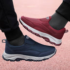 Damen Slip-On Sneakers mit ergonomischer Dämpfung und rutschfester Sohle R&B