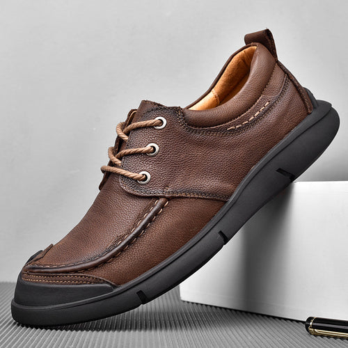 Herren Komfortable Lederschuhe R&B