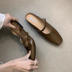 Damen elegante Sling-Ballerinas mit modischem Riemchen R&B