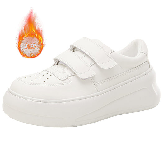 Damen Sneakers mit modischen Klettverschlüssen und atmungsaktiver Sohle R&B