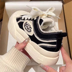 Damen Modische Sneakers mit robustem Sohlenprofil und bequemem Innenfutter R&B
