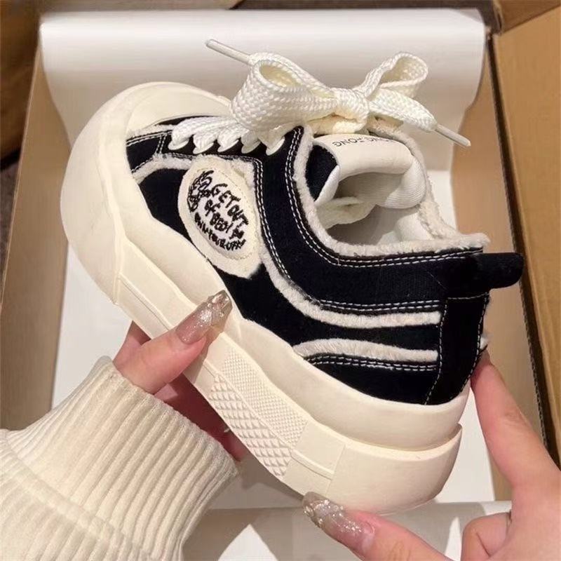 Damen Modische Sneakers mit robustem Sohlenprofil und bequemem Innenfutter R&B