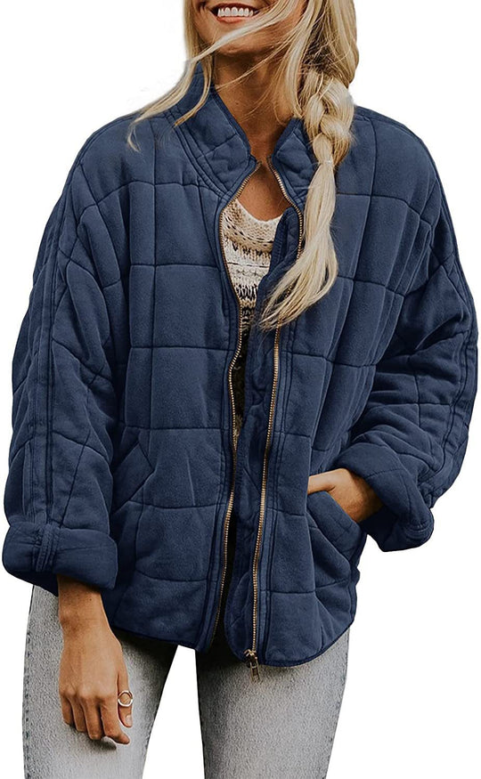 Damen Übergröße Steppjacke R&B