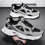 Damen athletische Freizeitschuhe mit dicker Sohle und optimaler Dämpfung