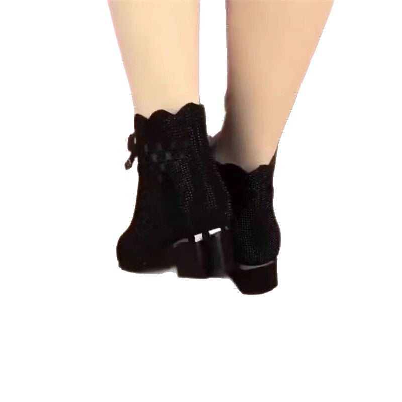 Damen Atmungsaktive Netze Stiefeletten R&B