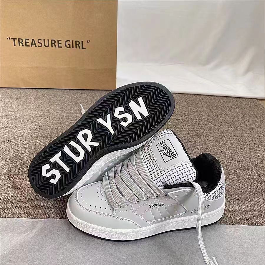 Damen Sportliche Sneakers mit atmungsaktivem Obermaterial und griffiger Sohle