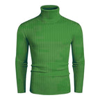 Herren Hochwertiger Rollkragenpullover mit feiner Rippenstruktur R&B