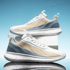 Damen Lauf-Sneaker mit atmungsaktiver Mesh-Oberfläche und dämpfender Sohle