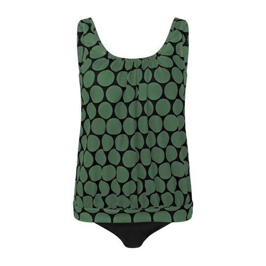 Damen lässiger Tankini mit hoher Taille und elegantem Schnitt R&B