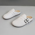 Damen komfortable Clogs mit doppeltem Schnallen-Design R&B