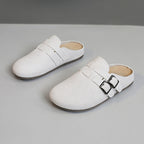 Damen komfortable Clogs mit doppeltem Schnallen-Design R&B