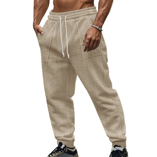 Herren bequeme Freizeithose mit innovativem Kordelzug und zwei praktischen Taschen R&B