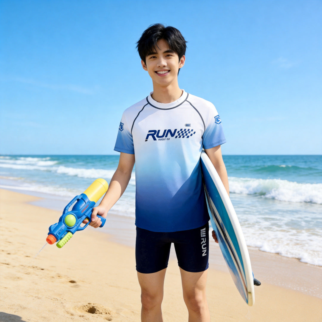 Jungen Surfshirt mit UV-Schutz R&B