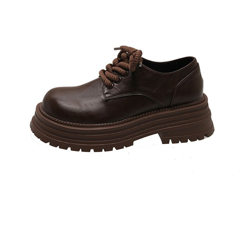 Damen moderne Schnürschuhe mit robuster Gummisohle und strapazierfähigem Obermaterial R&B