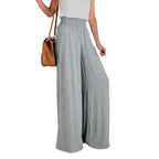 Damen Blumendruck Weite Hosen R&B