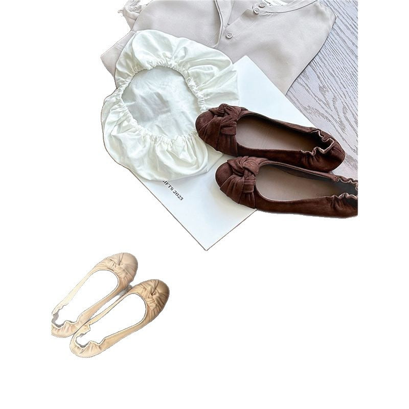 Damen Ballerinas mit elegantem Knotendesign R&B