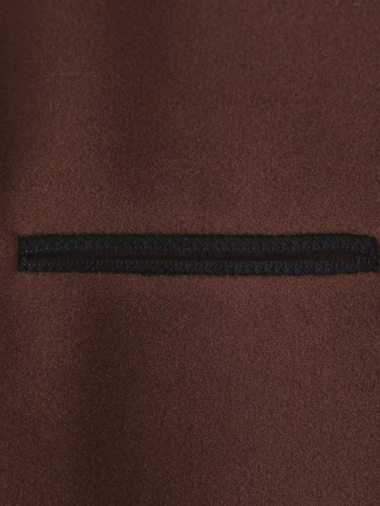 Damen elegante Übergangsjacke mit dekorativen Knöpfen R&B