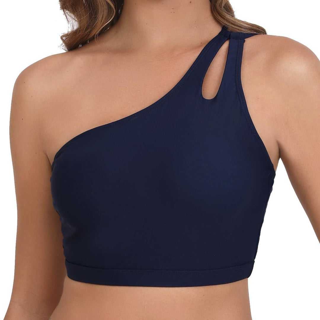 Damen Sportliches Cropped Top R&B