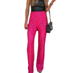 Damen Glamouröse Pailletten-Hose R&B