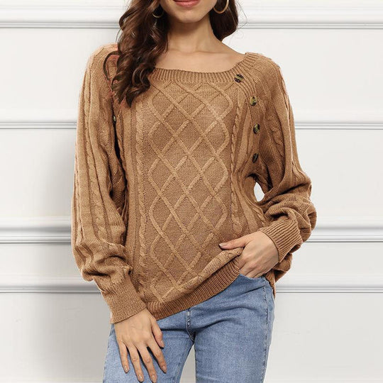 R&B | Zopfmuster Pullover mit Strukturmuster